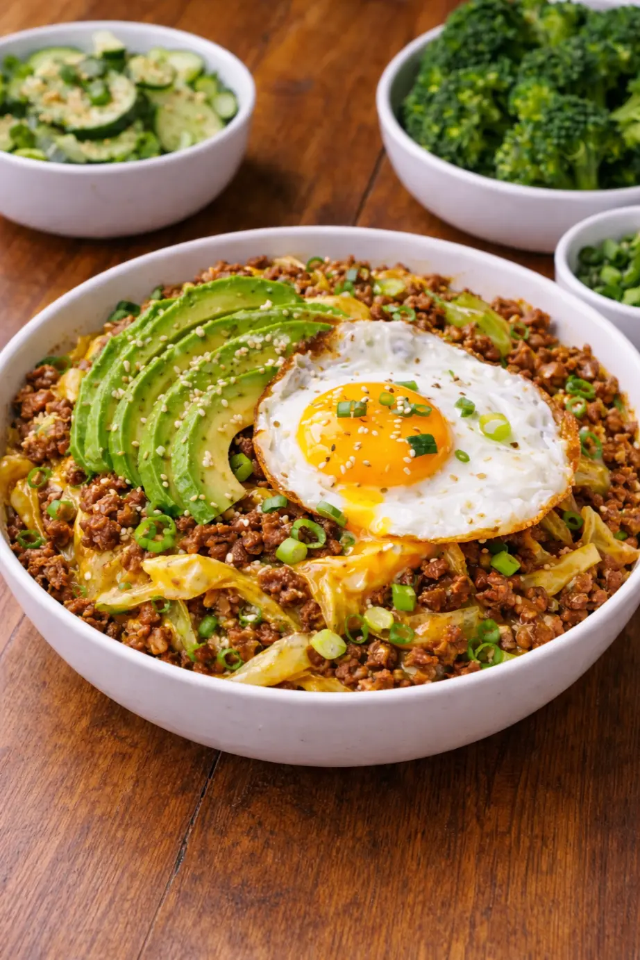 Crack Slaw with Ground Beef