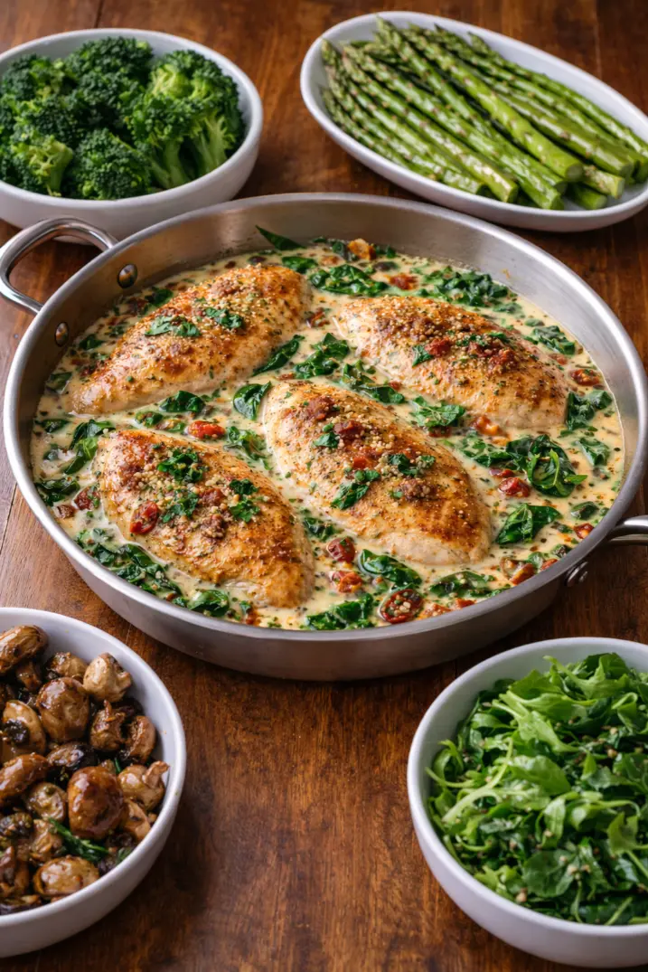 Creamy Tuscan Garlic Chicken