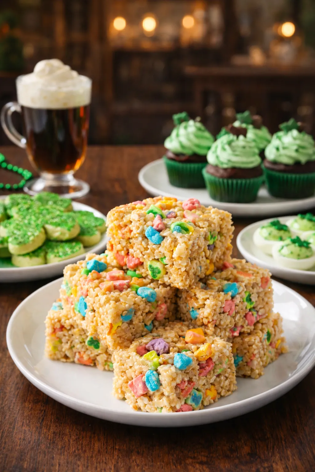 Lucky Charms Rice Krispies Treats Recipe