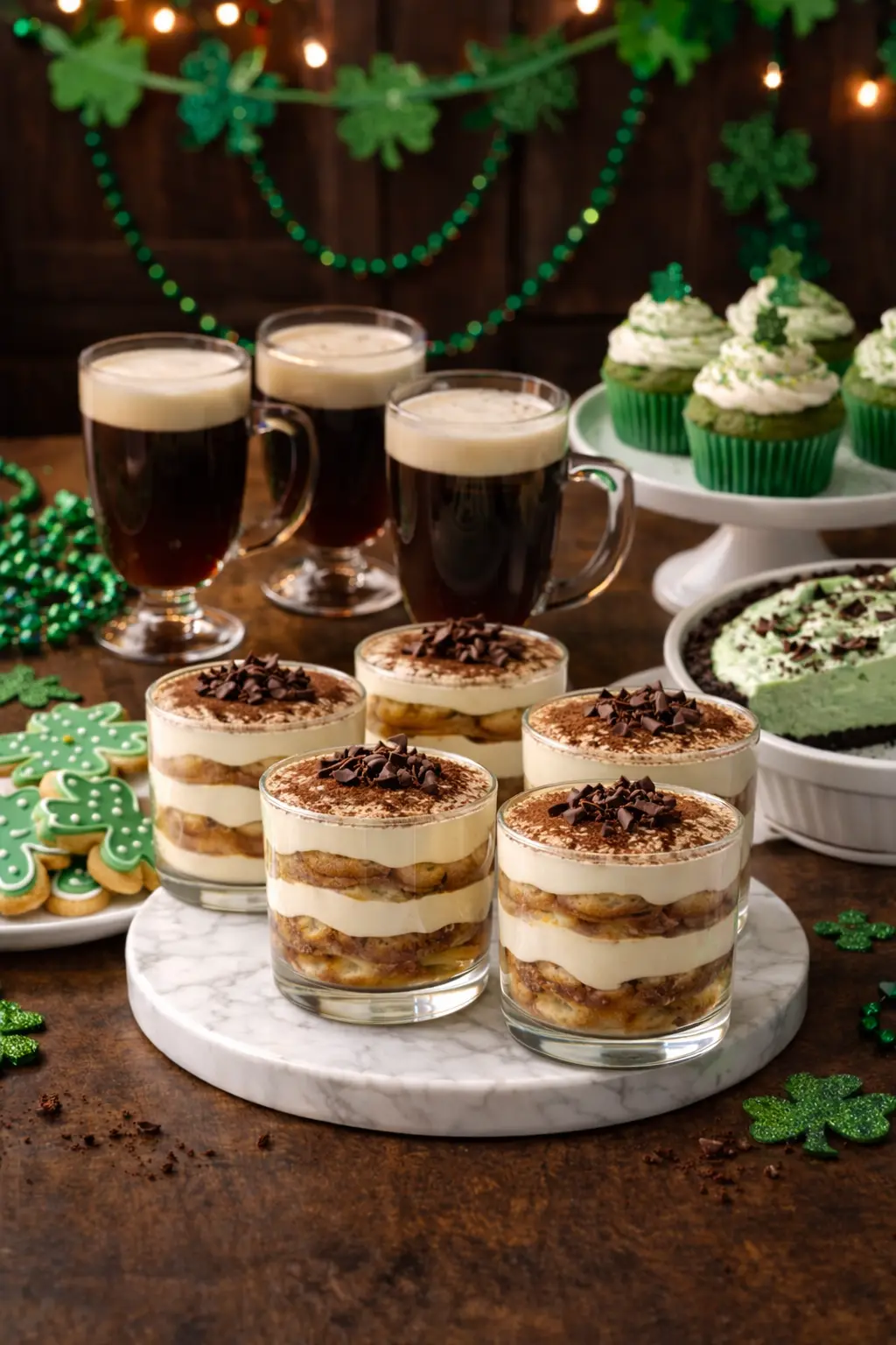 Irish Cream Tiramisu Cups (Easy No-Bake Dessert)