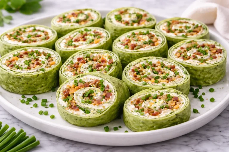 Shamrock Pinwheel Wraps for St. Patrick’s Day