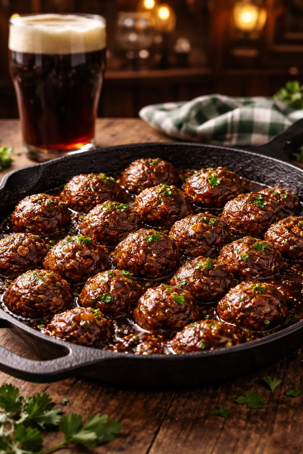 Guinness Meatballs – Easy Irish Pub Appetizer