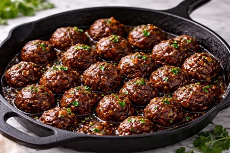 Guinness Meatballs – Easy Irish Pub Appetizer