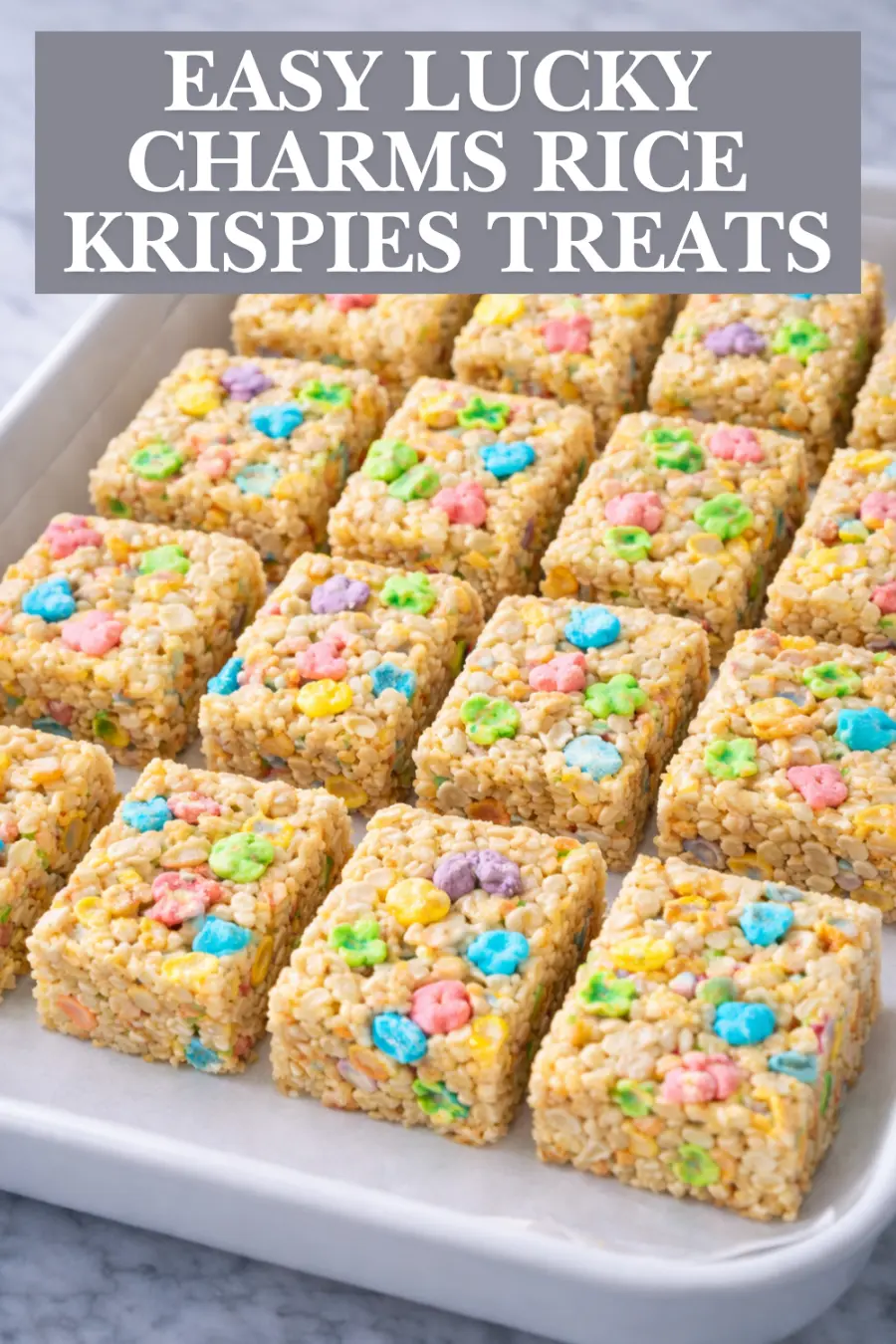 Lucky Charms Rice Krispies Treats Recipe