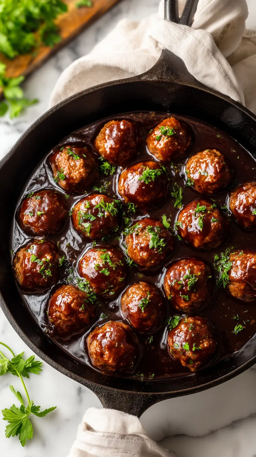 Guinness Meatballs – Easy Irish Pub Appetizer