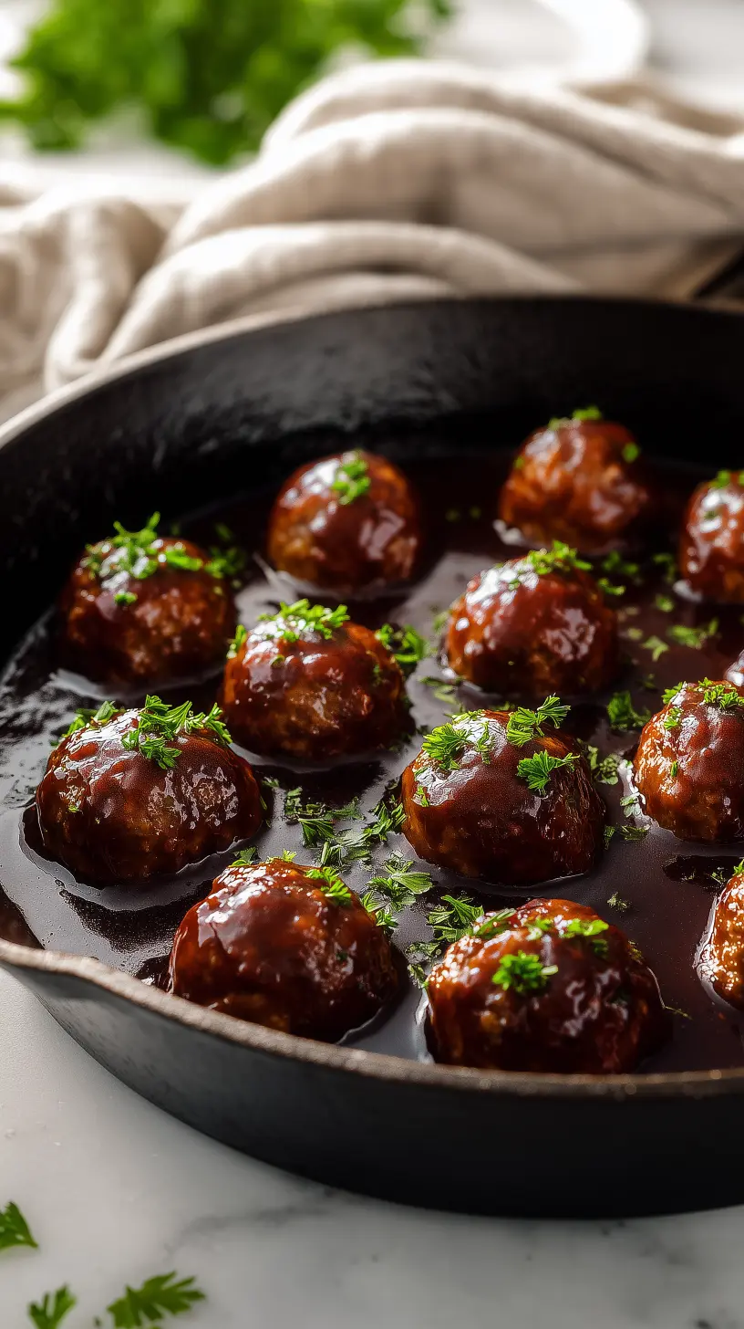 Guinness Meatballs – Easy Irish Pub Appetizer