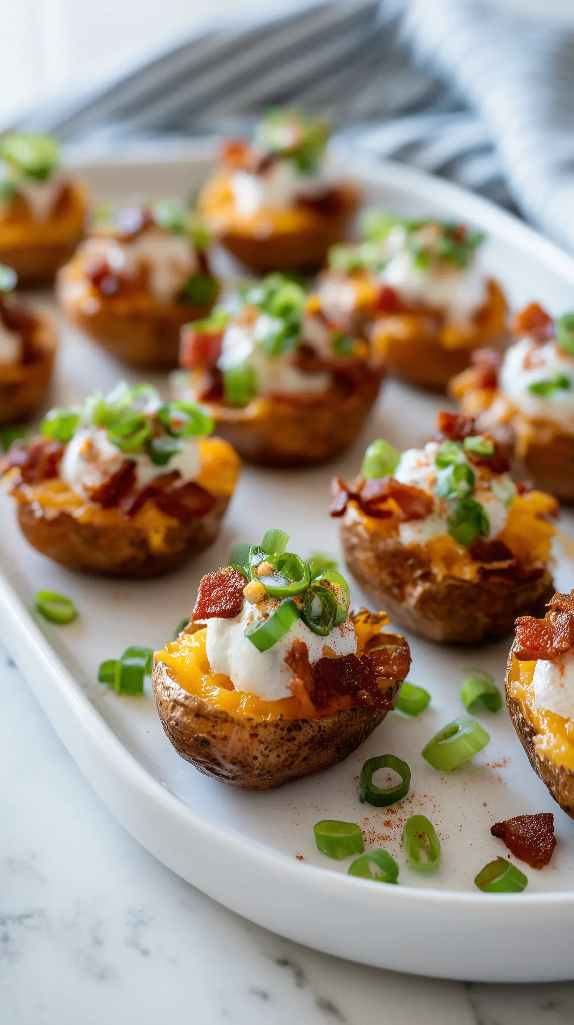 Mini Baked Potato Bites – Easy Cheesy Party Appetizer