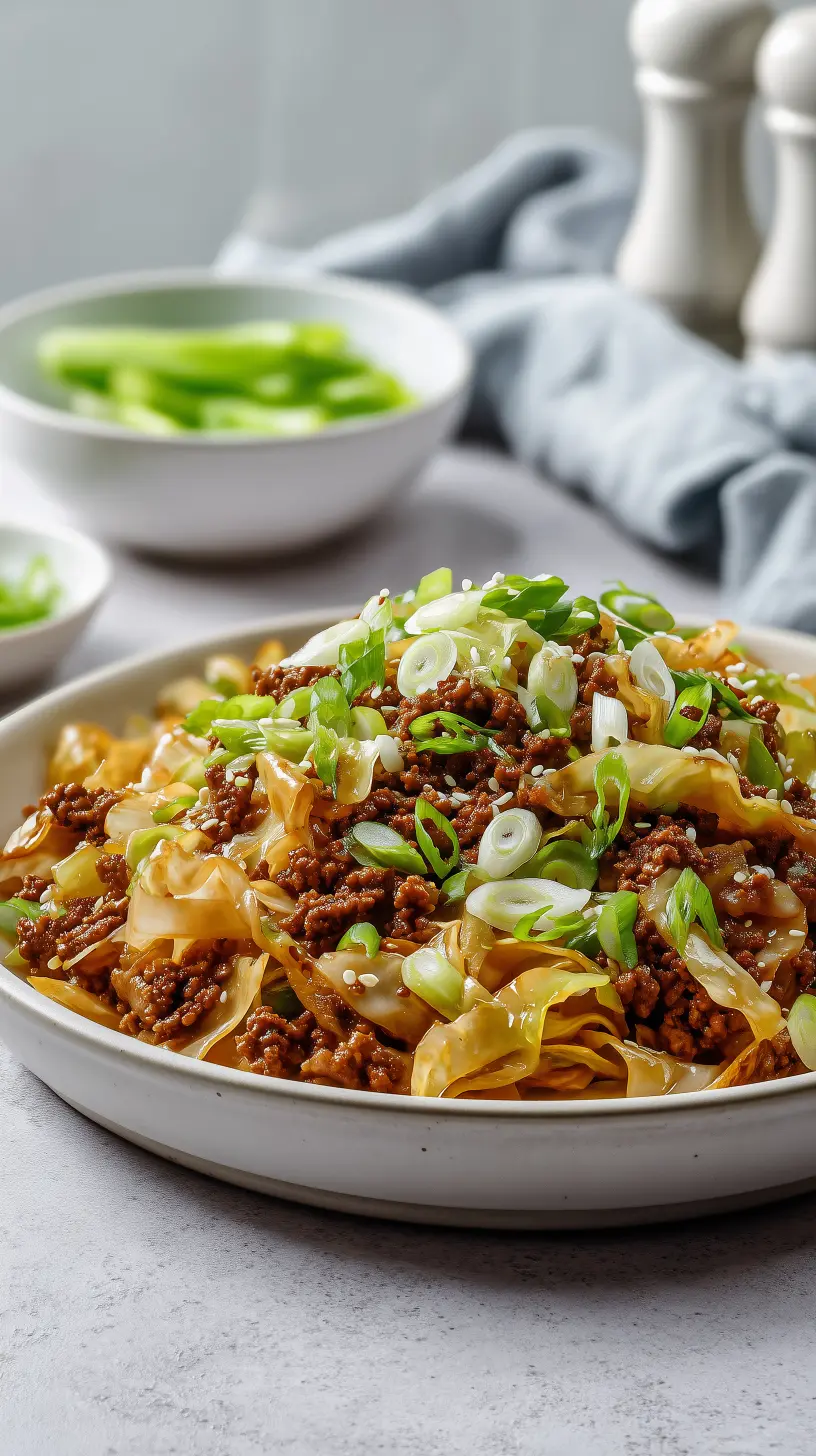 Crack Slaw with Ground Beef