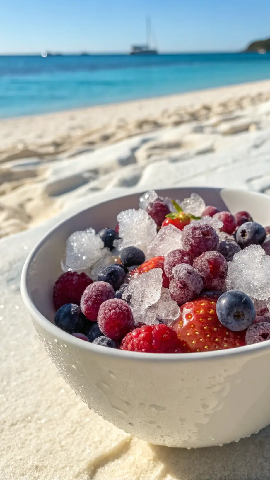 Frozen Grapes and Berries