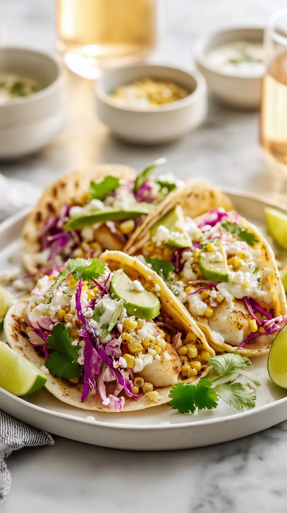 Street Corn Fish Tacos Recipe