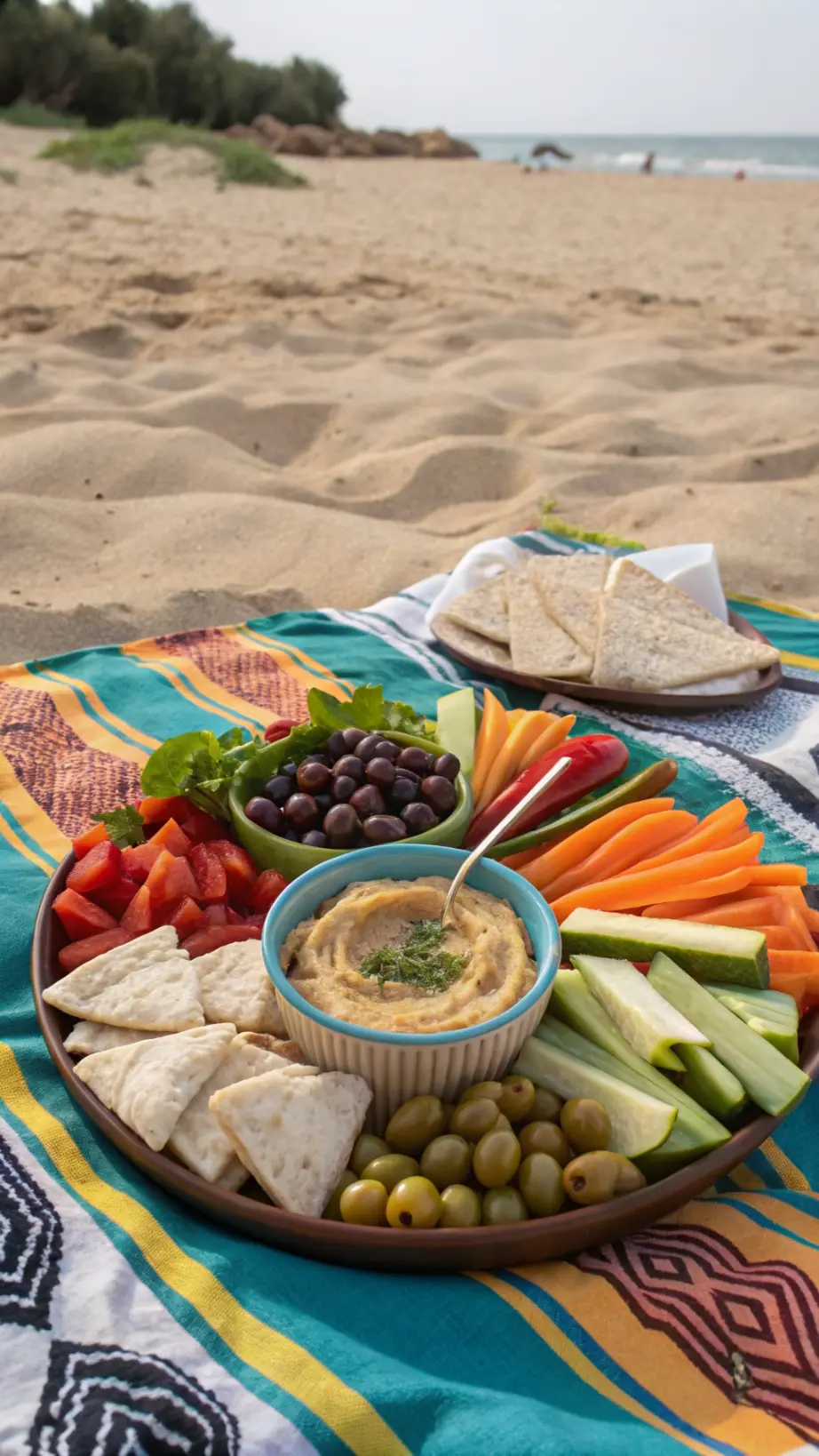 Mediterranean Hummus Platter