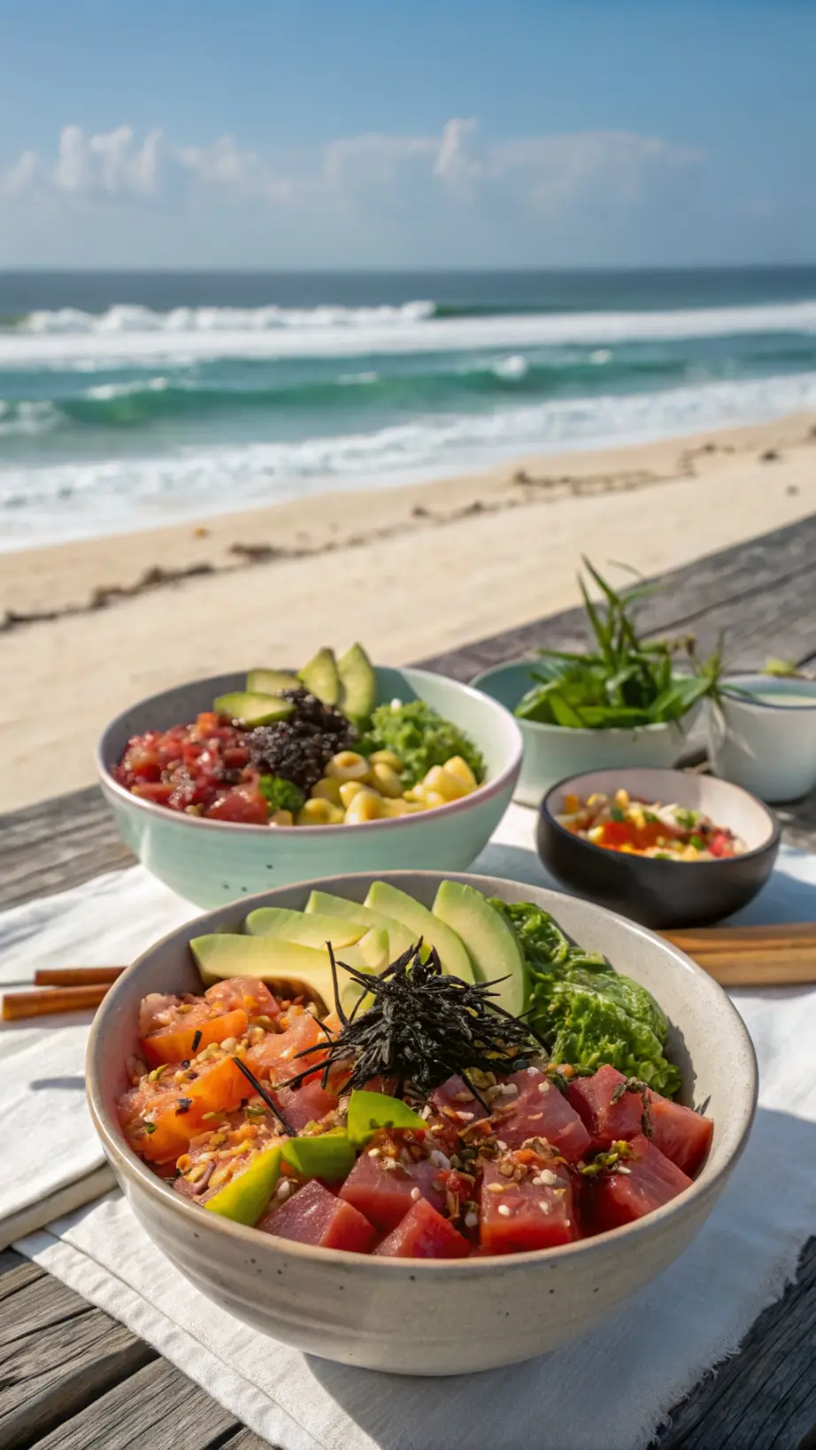 Tuna Poke Bowls